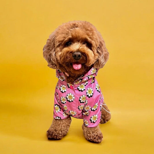 Impermeable Flores Cartoon