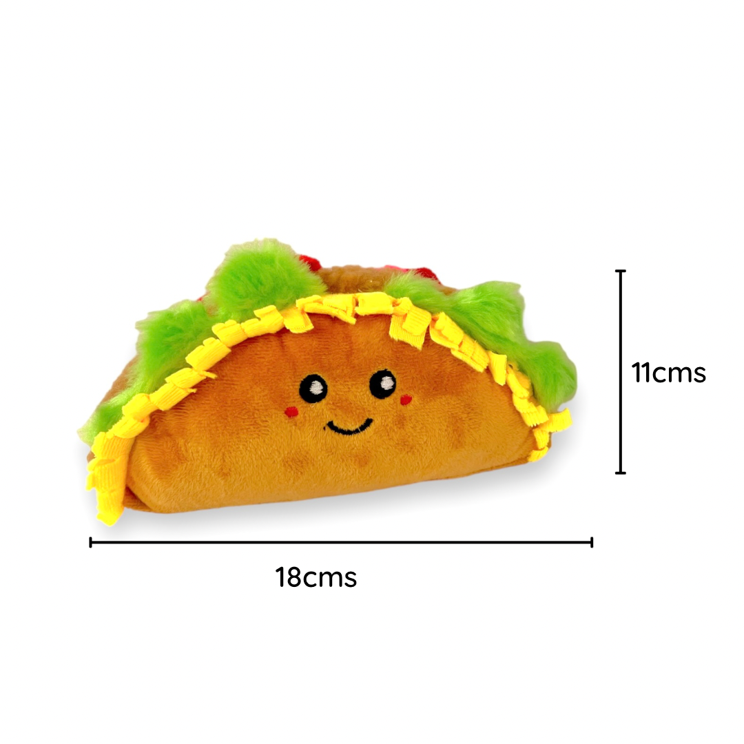 Peluche Taco Mexicano