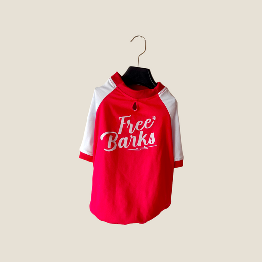 Camiseta Free barks Espalda