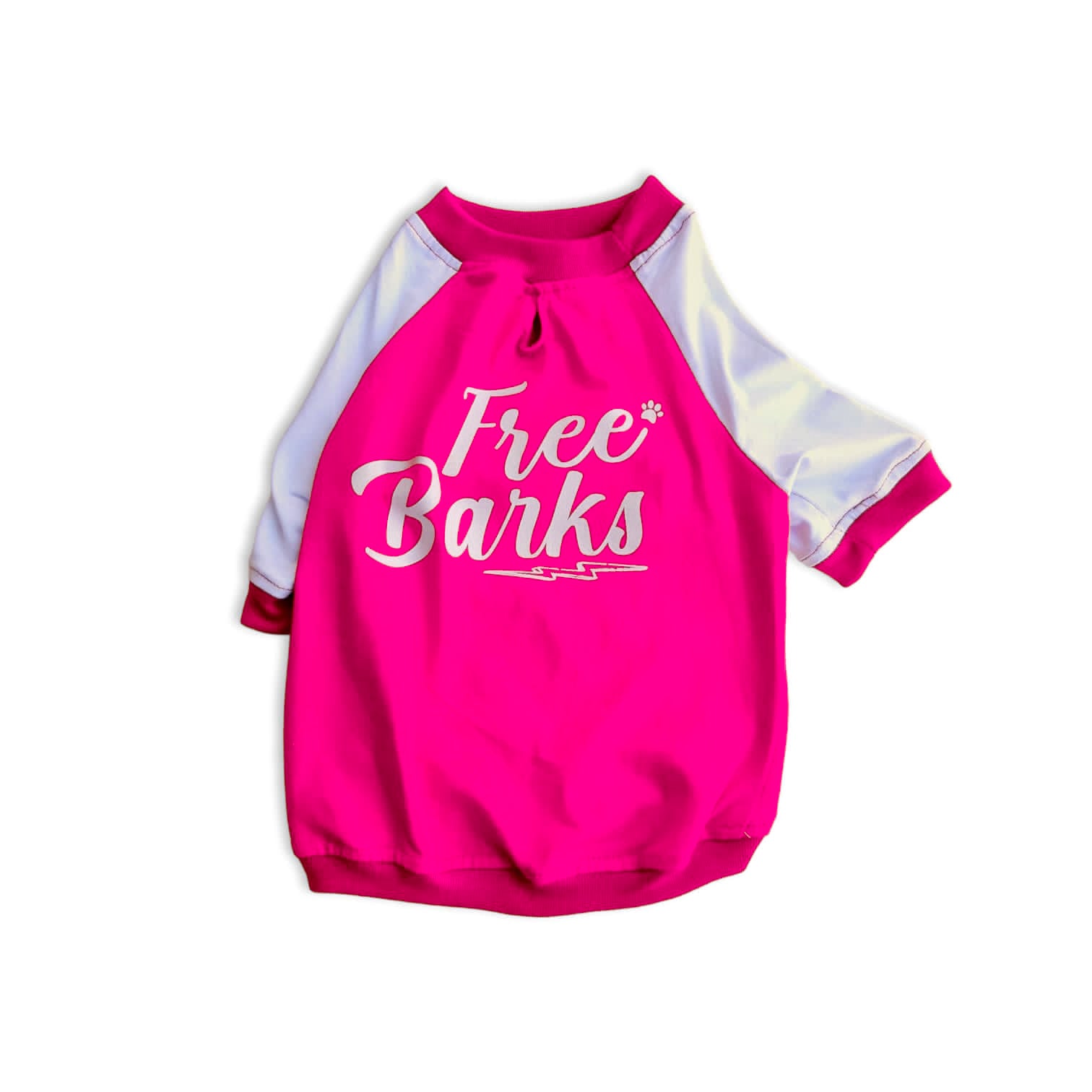 Camiseta free barks Fucsia